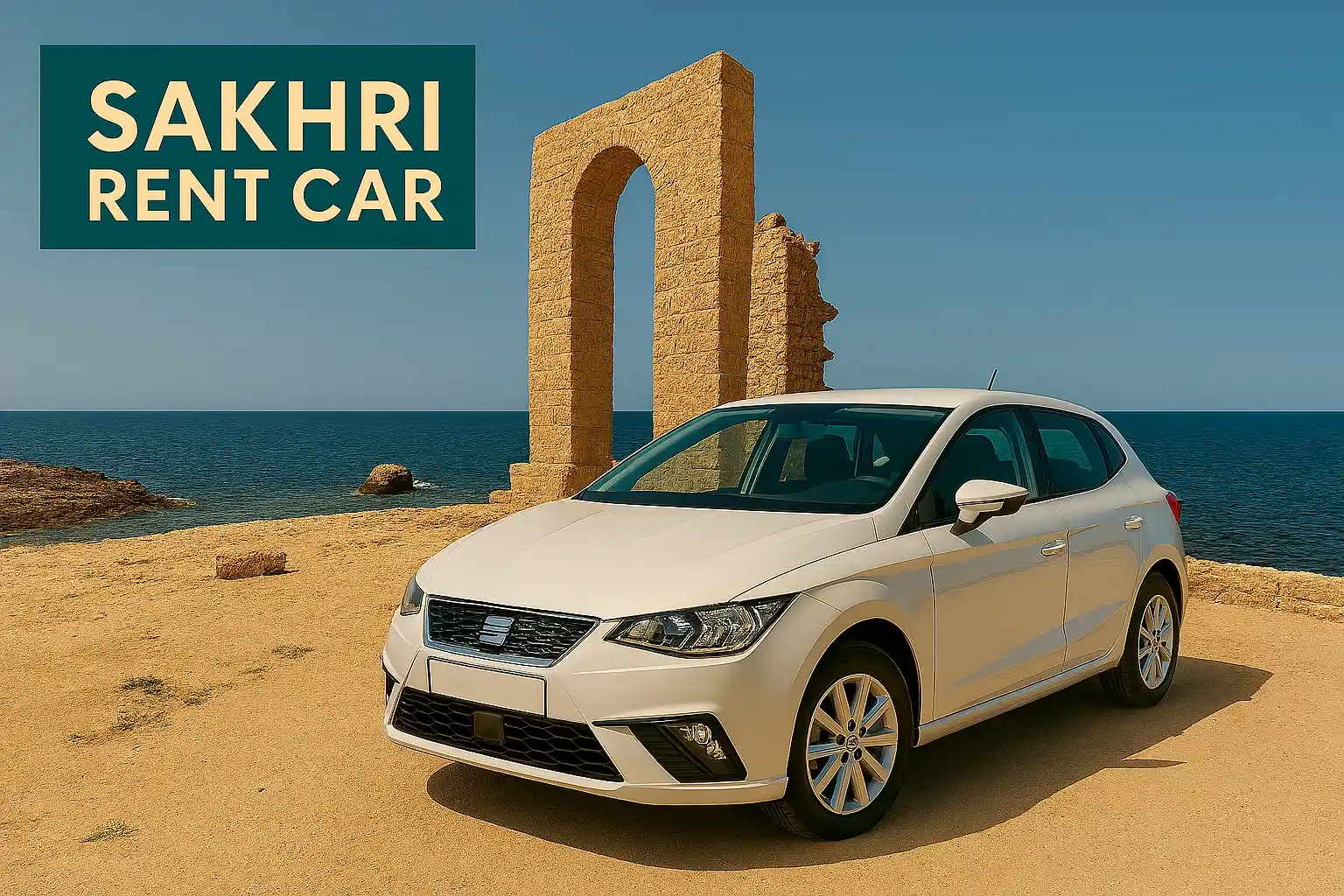 Mahdia agence de location de voiture Seat Ibiza