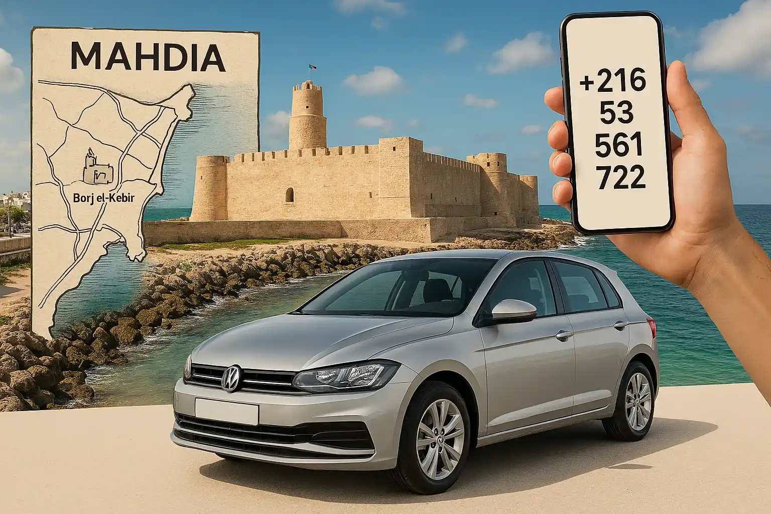 Mahdia agence de location de voiture